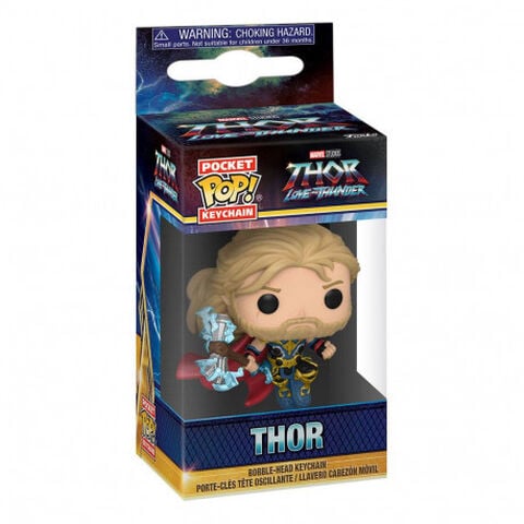Porte-cles Pop! - Love And Thunder - Thor